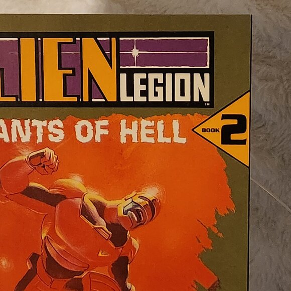 Alien Legion: Tenants of Hell Book #2 (1991) Epic Comics, Larry Stroman - Picture 3 of 11
